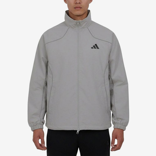 Adidas/阿迪达斯正品立领拉链夹克新款男跑步夹克外套KY9984