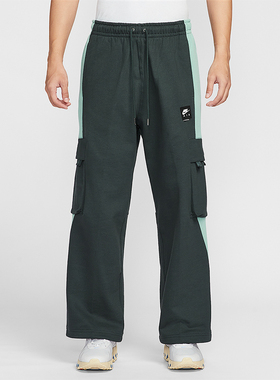 Nike/耐克正品2025秋季款男士日常运动针织直筒长裤HQ9465-390