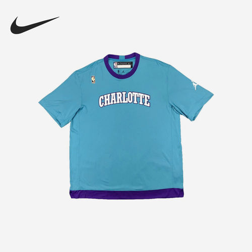 Nike耐克正品Jordan x NBA联名款男速干柔软短袖T恤CI5517-415