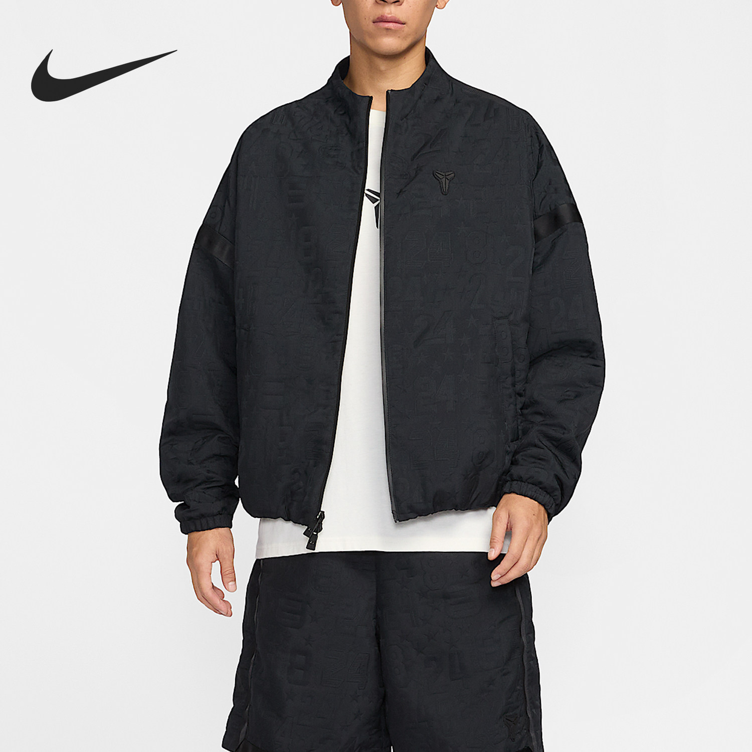Nike/耐克正品Kobe科比男士篮球夹克圆领经典运动外套IF3368-010