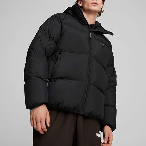 彪马男士保暖防风休闲羽绒服