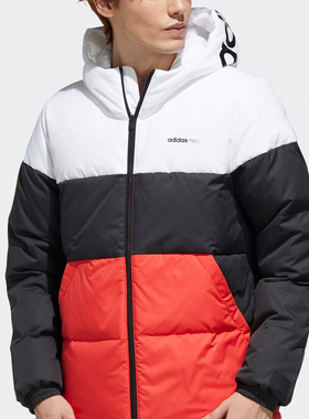 Adidas/阿迪达斯正品neo 新款男子冬季休闲运动羽绒服 GJ8816
