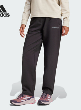 Adidas/阿迪达斯官方正品XPL W SFTSHL P女士运动字母长裤JP2093