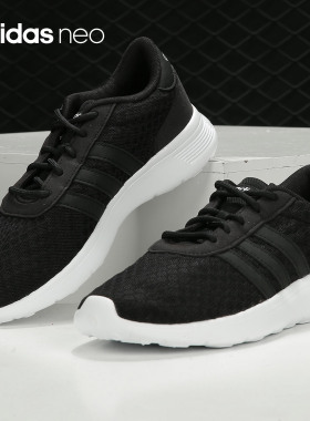 Adidas/阿迪达斯官方正品 Lite Racer 男女透气网面跑步鞋BB9774