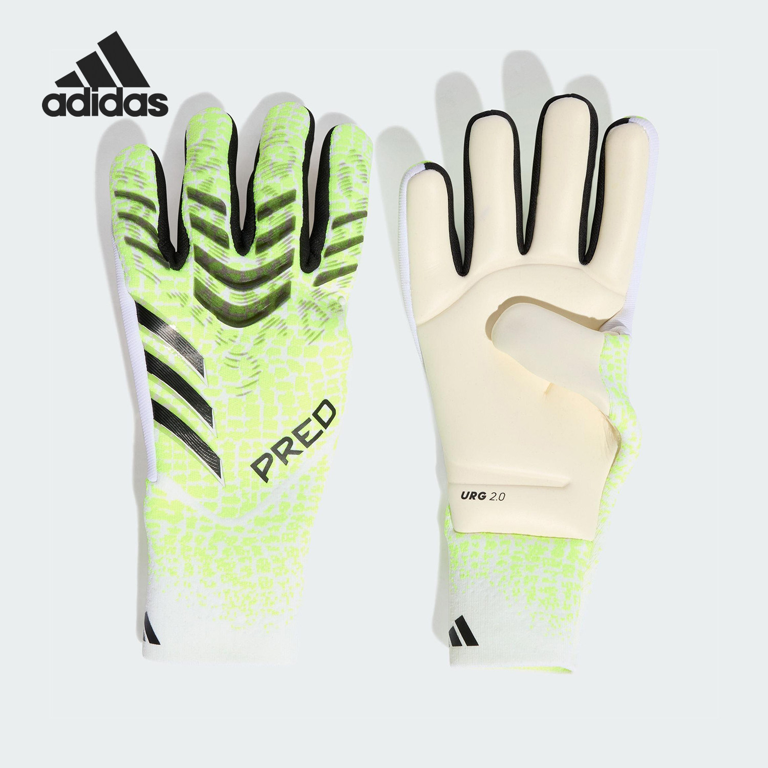 Adidas/阿迪达斯官方正品2025新款男女训练足球守门员手套JJ3532