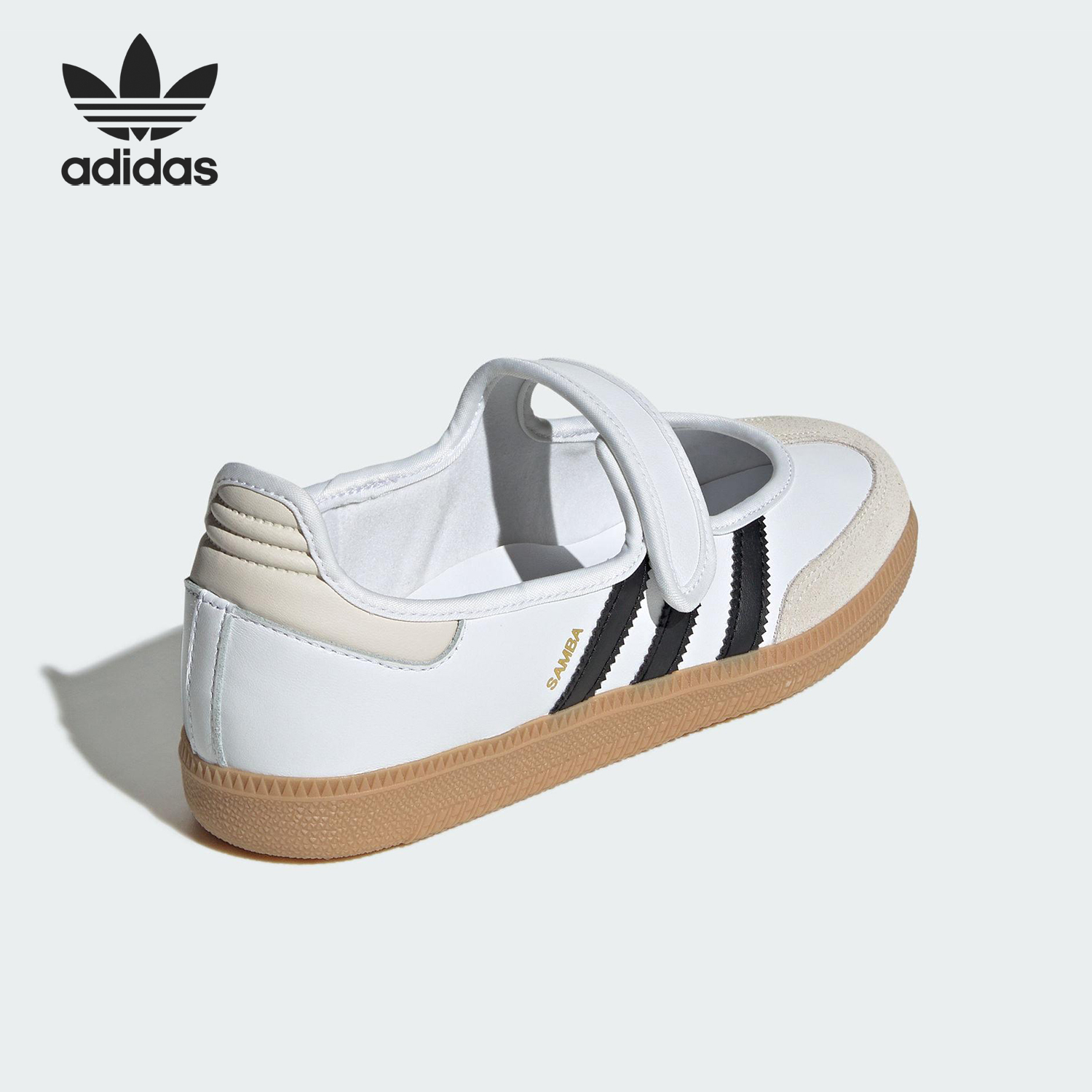 阿迪达斯女士经典休闲透气运动鞋