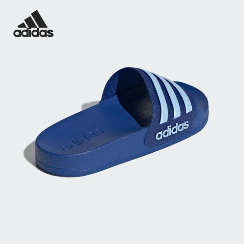 Adidas/阿迪达斯正品2025儿童低帮经典防滑复古拖鞋JP5782