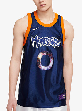 Nike/耐克正品x Monstars詹姆斯男子篮球运动背心CW4283-455