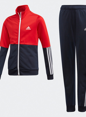 Adidas/阿迪达斯正品春季新款儿童运动训练套装GE0709