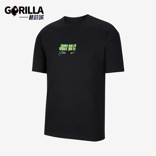 Nike/耐克正品2025男士日常圆领套头针织透气耐穿短袖IV6814-010