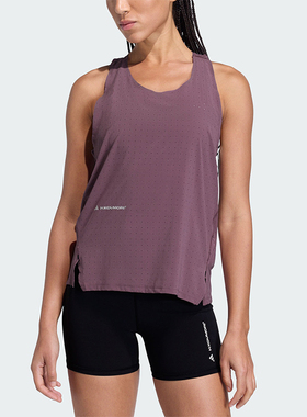 Adidas/阿迪达斯正品ADI365H.KOUMORITANKTOP跑步经典背心KB8430