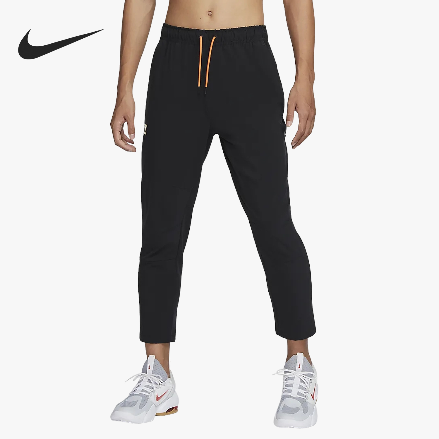 Nike/耐克正品秋季新款男子休闲运动束脚系带梭织长裤FV3971