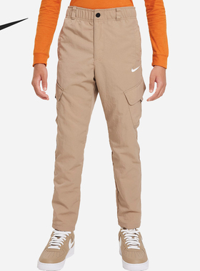 Nike/耐克正品Outdoor Play 大童梭织工装运动长裤FD3239-247