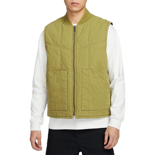 Nike/耐克官方正品春季新款男士复古休闲立领棉马甲FQ1862-307