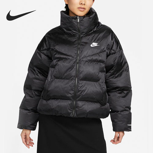 Nike/耐克正品当季新款女子运动保暖加厚立领棉服DQ6889-010