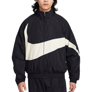 Nike/耐克官方正品新款男士休闲梭织立领拉链夹克外套FB7878-010