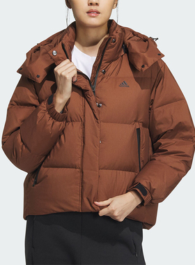 Adidas/阿迪达斯正品W PUFFY DOWN JK女士保暖羽绒服IW0773