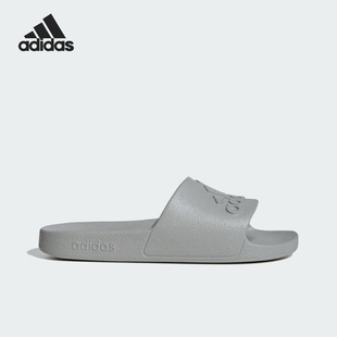 简约日常拖鞋 Adidas AQUA男女款 ADILETTE IF6068 阿迪达斯官方正品