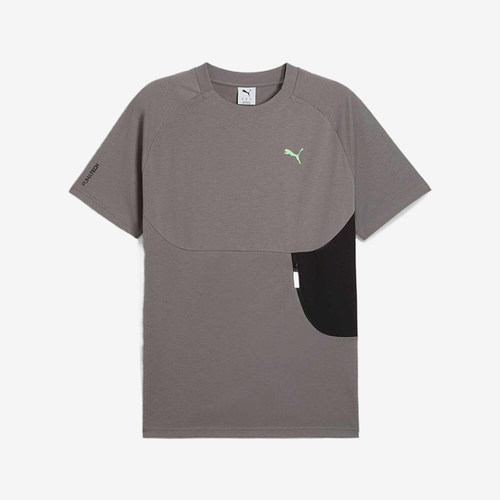 Puma/彪马正品2025新款男士拼接运动休闲短袖T恤631829-79