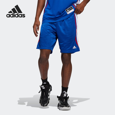 Adidas/阿迪达斯官方正品男士篮球运动休闲舒适透气短裤HG2653