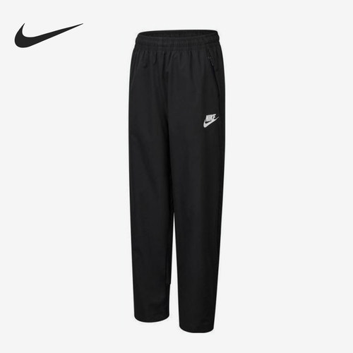 Nike/耐克正品2025小童针织运动长裤休闲直筒训练HF2149-010