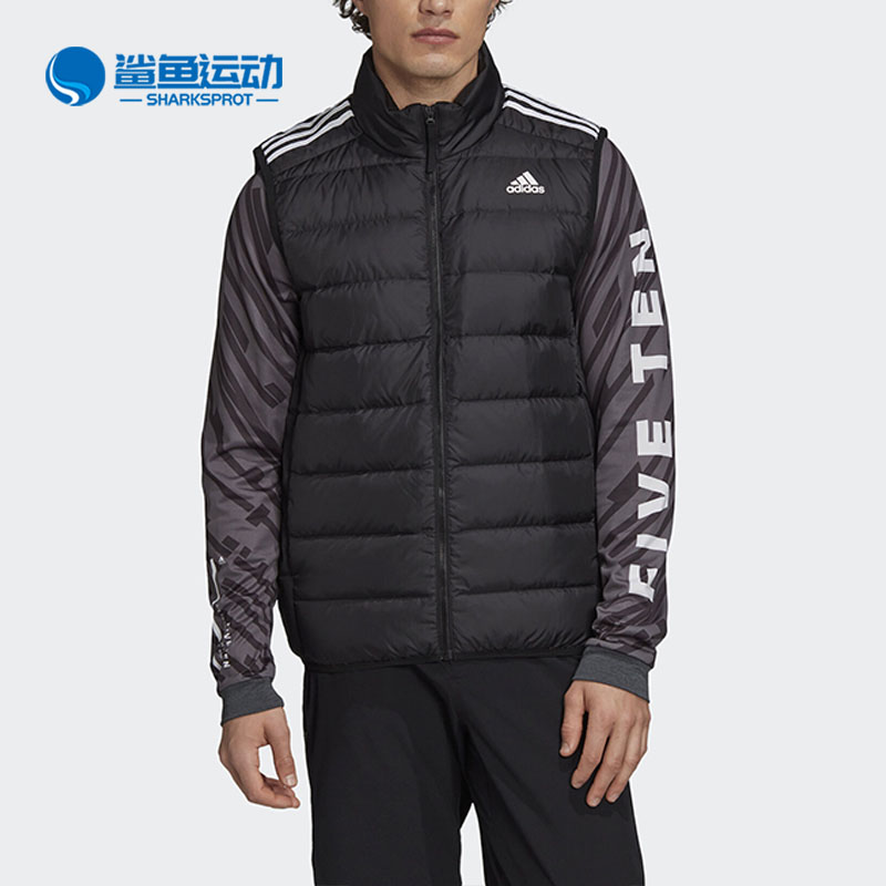 阿迪达斯男子羽绒马甲GH4583