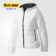 棉服 秋冬女子连帽外套茄克保暖短款 BP9431 阿迪达斯正品 Adidas