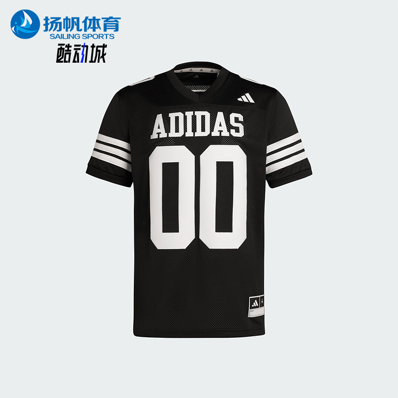 Adidas/阿迪达斯正品BRANDEDICONJERSEY新款男经典橄榄球服JX9626