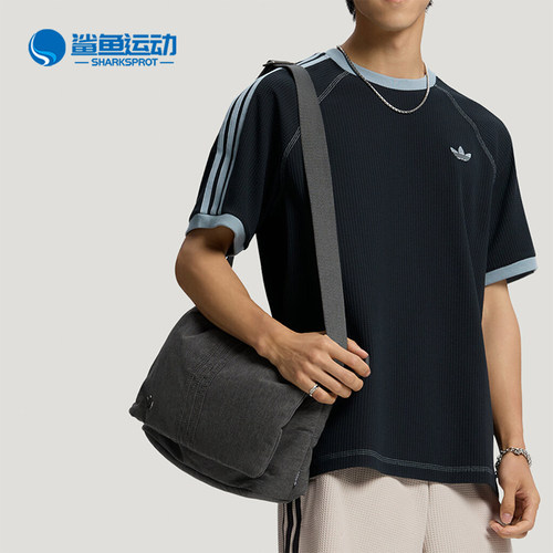 Adidas/阿迪达斯正品三叶草男女休闲单肩包LD6377