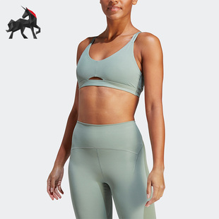 Adidas/阿迪达斯正品低强度形体瑜伽女子运动内衣HR3038