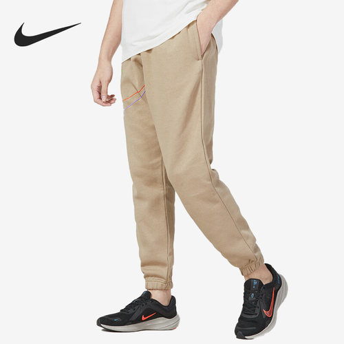 Nike/耐克正品春季新款男子运动休闲加绒针织长裤DX0548-247
