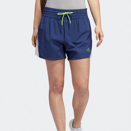 Adidas/阿迪达斯正品夏季女士系带中腰弹力高尔夫运动短裤FK0616