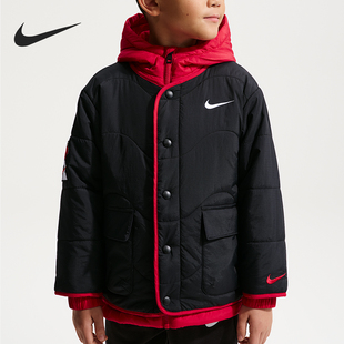 轻盈休闲夹克外套IU5334 秋冬小童保暖复古经典 010 耐克正品 Nike