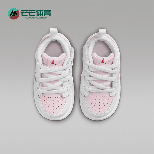 Nike/耐克正品2025 JORDAN婴童魔术贴耐磨经典篮球鞋DR9747-608