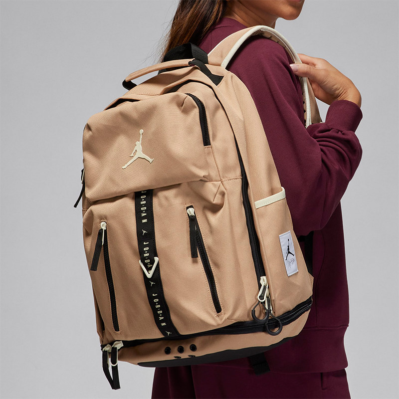 Nike/耐克正品JORDAN男女大容量户外登山双肩包FJ6807-205