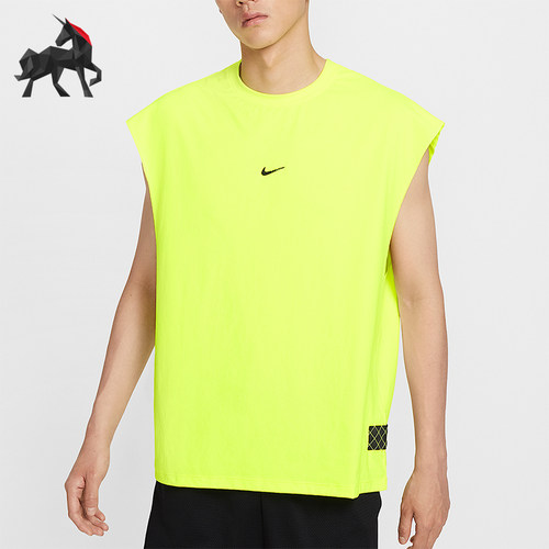 Nike/耐克正品夏季男士干爽透气篮球经典运动针织背心HV1889-702