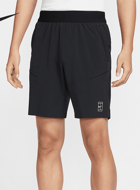 Nike/耐克正品Dri-FIT男士轻盈网球运动经典透气短裤FZ9323-010