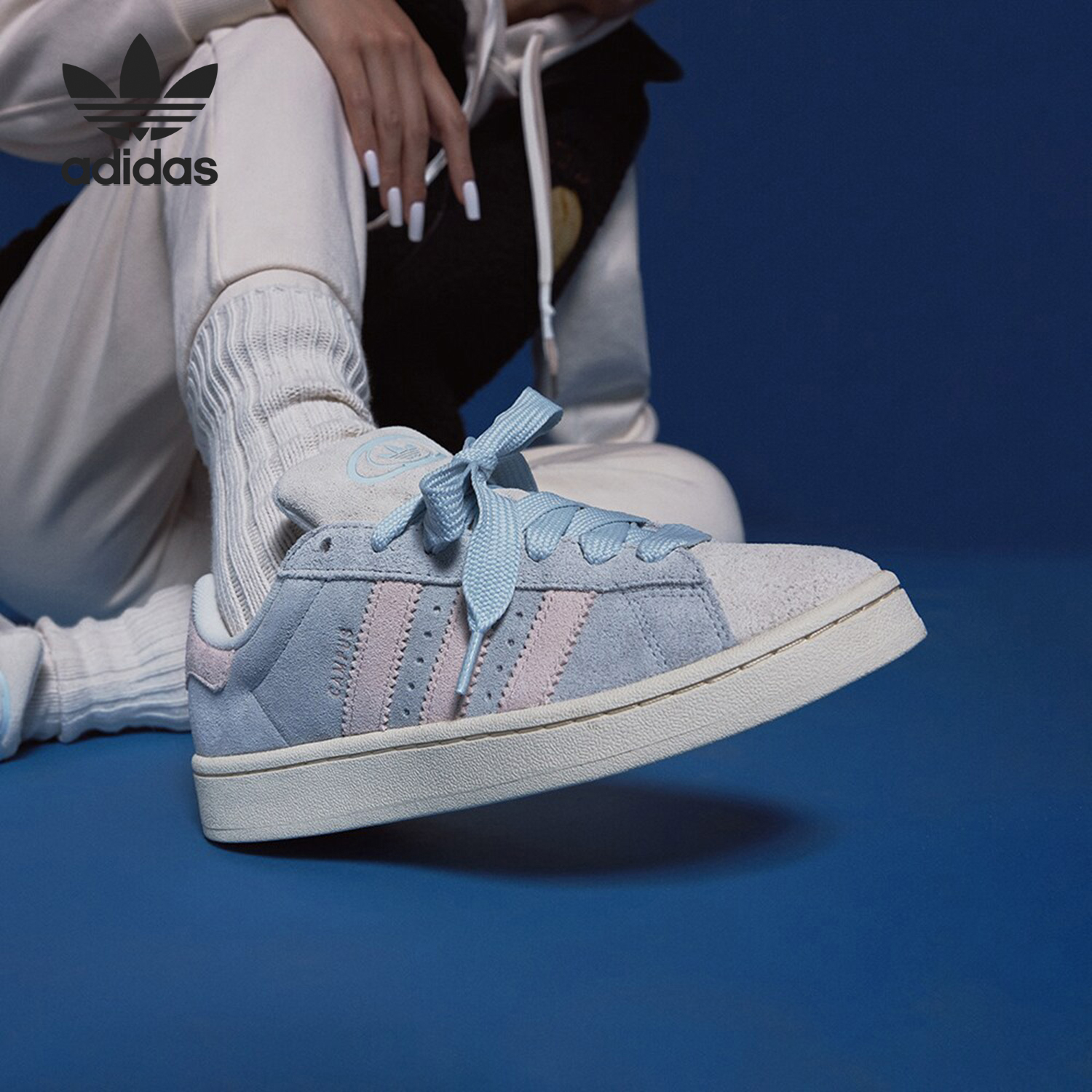 Adidas/阿迪达斯正品三叶草CAMPUS 00S女子运动板鞋IG5990