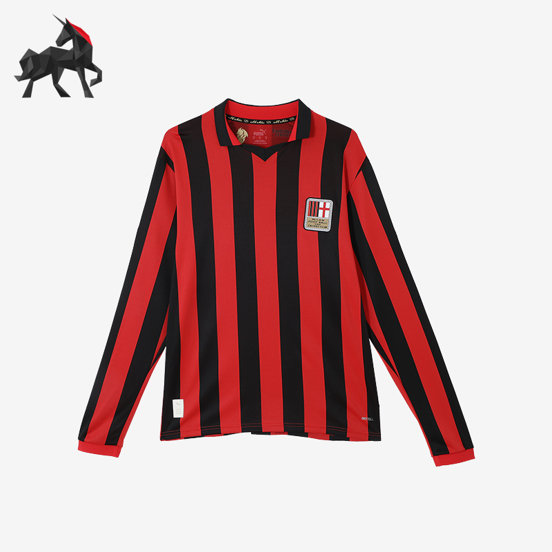 彪马男士足球训练长袖T恤