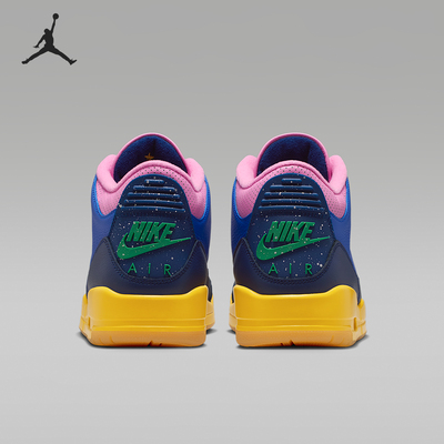 Nike/耐克官方正品JORDAN新款男蓝粉色实战球场篮球鞋IV4871-400