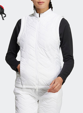 Adidas/阿迪达斯正品PADDING VEST女子高尔夫运动马甲HM7619