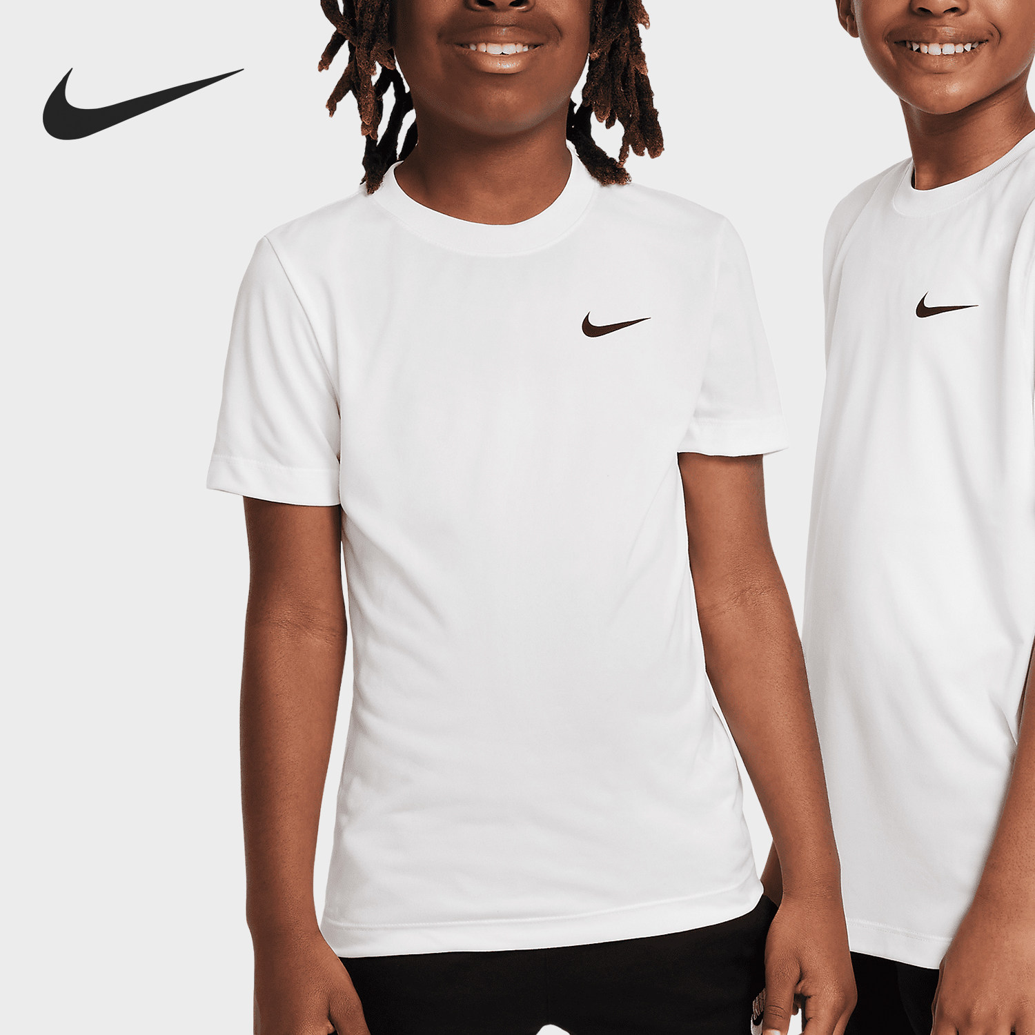 Nike/耐克官方正品夏季新款大童运动经典轻便短袖T恤FZ5198-100