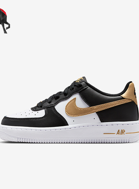 Nike/耐克正品Air Force 1 GS女子大童休闲耐磨运动鞋CT3839-009