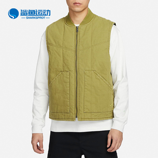 耐克正品 复古休闲立领棉马甲FQ1862 春季 男士 307 新款 Nike