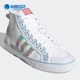 阿迪达斯正品 女子经典 三叶草NIZZA Adidas 运动休闲鞋 GZ2796