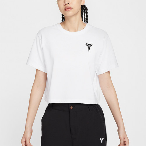 Nike/耐克正品Kobe Dri-FIT女士透气简约休闲短款短袖IM0368-100
