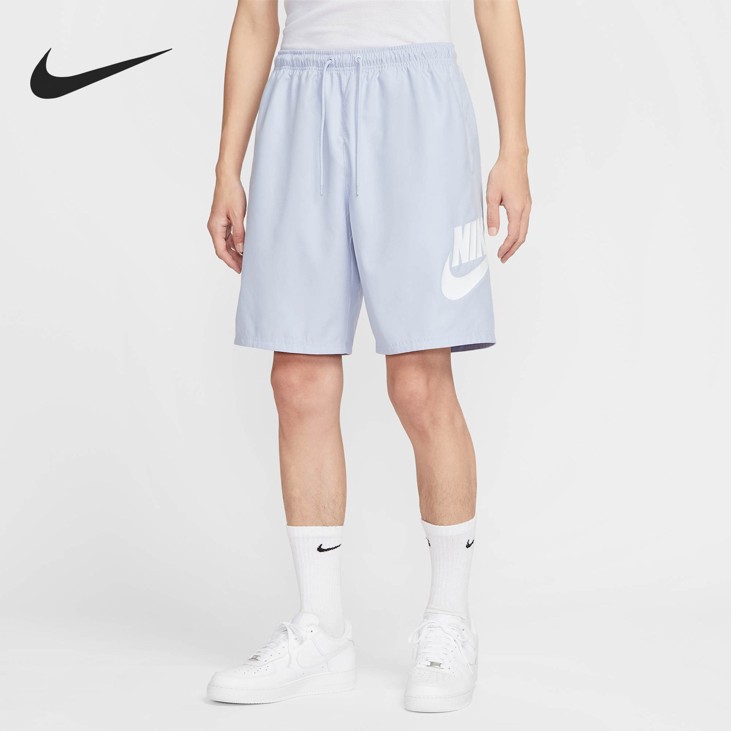 Nike/耐克正品夏季男士系带宽松经典训练休闲短裤FN3304-057