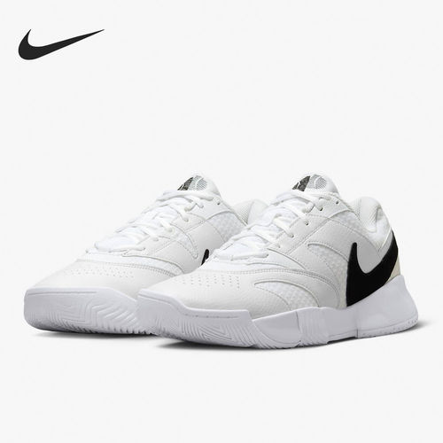 Nike/耐克正品Court Lite 4 男士耐磨运动网球鞋FD6574-100