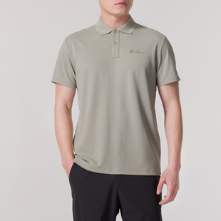 Jack wolfskin/狼爪正品新款男士休闲透气POLO衫5820015-4137