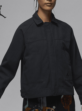 Nike/耐克正品JORDAN女士户外运动梭织休闲工装外套 FN5351-010